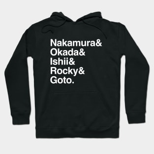 Helvetica List CHAOS! NJPW Hoodie